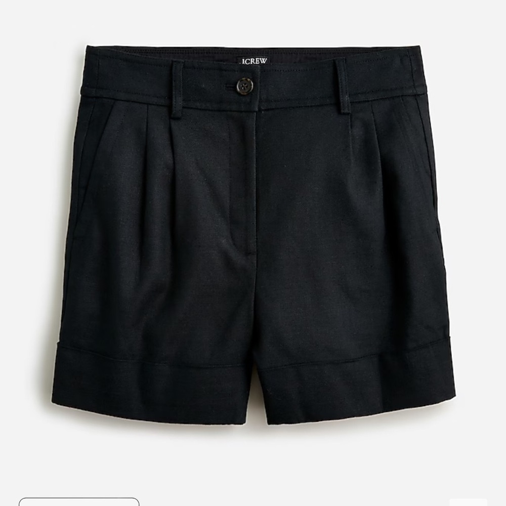 Remi short in stretch linen blend NWT